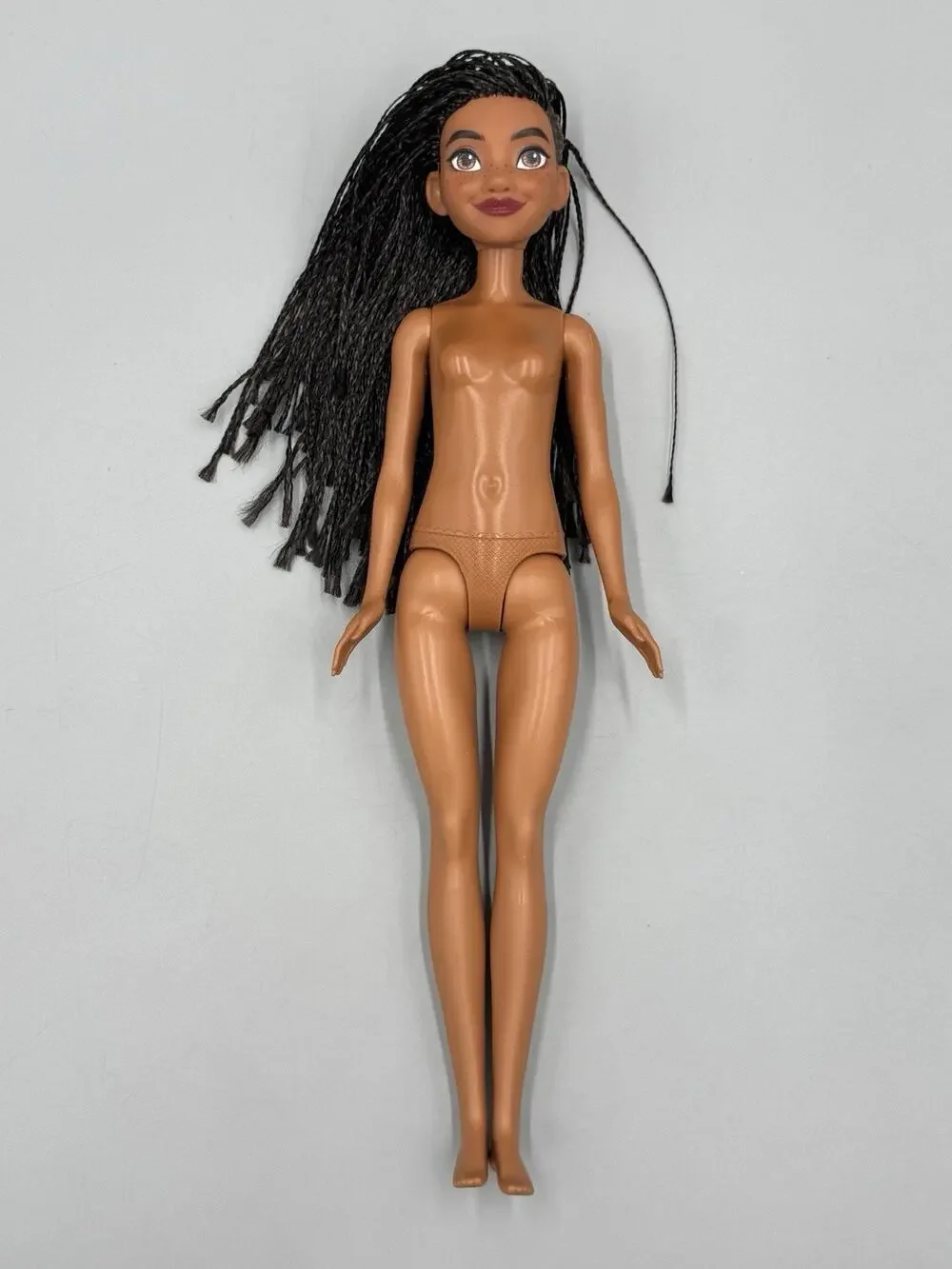 2022 Disney Wish Movie Asha Fashion Doll Nude 11 Inch Braided Style Hair